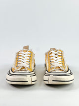 xVessel GOP Mustard Yellow Low Sneakers - EU37