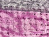 Epice Purple & Grey Woven Wool Scarf