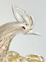Mid Century Murano Art Glass Pheasant