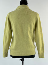 Pistachio Wool Angora Knit Sweater - AU8-10