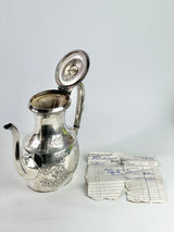 Antique Sheffield Silverplate Tea/Coffee Pot