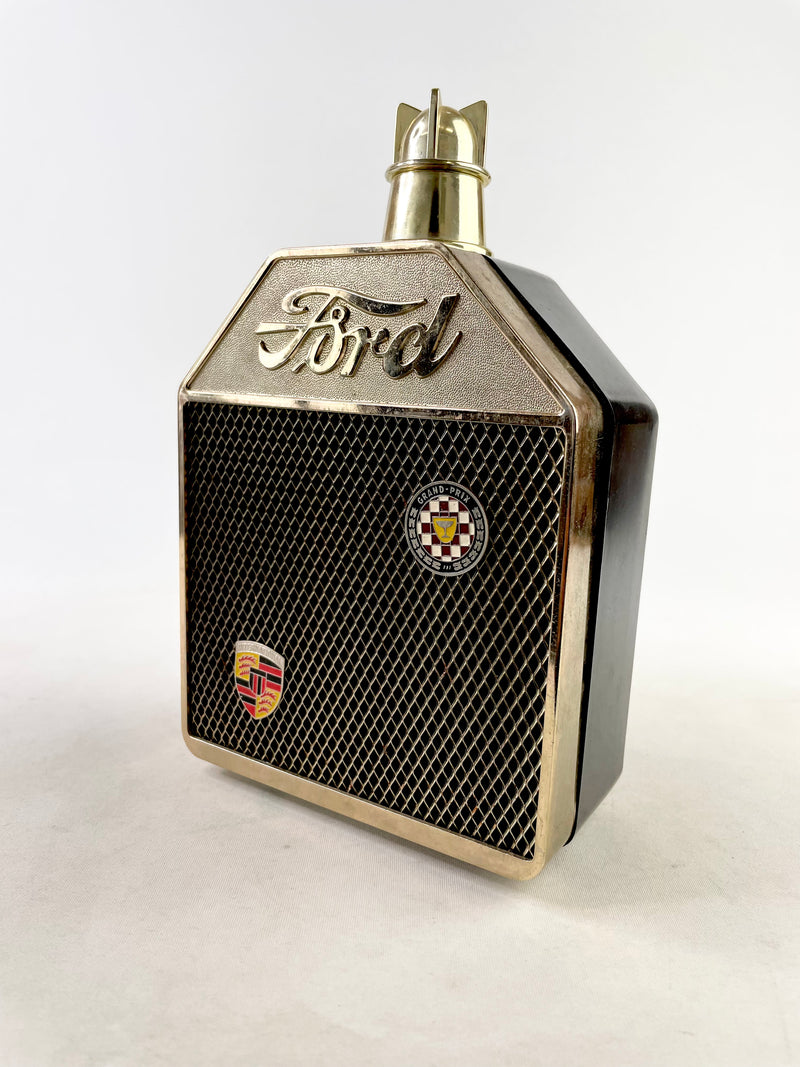 Vintage Ford Model T Grill Decanter & Music Box