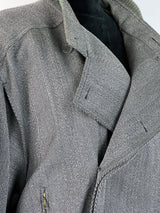Vintage Louis Feraud Monsieur Tweed Wool Jacket - XL