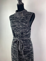Calvin Klein Maxi Wool Blend Turtle Neck Dress - AU 10