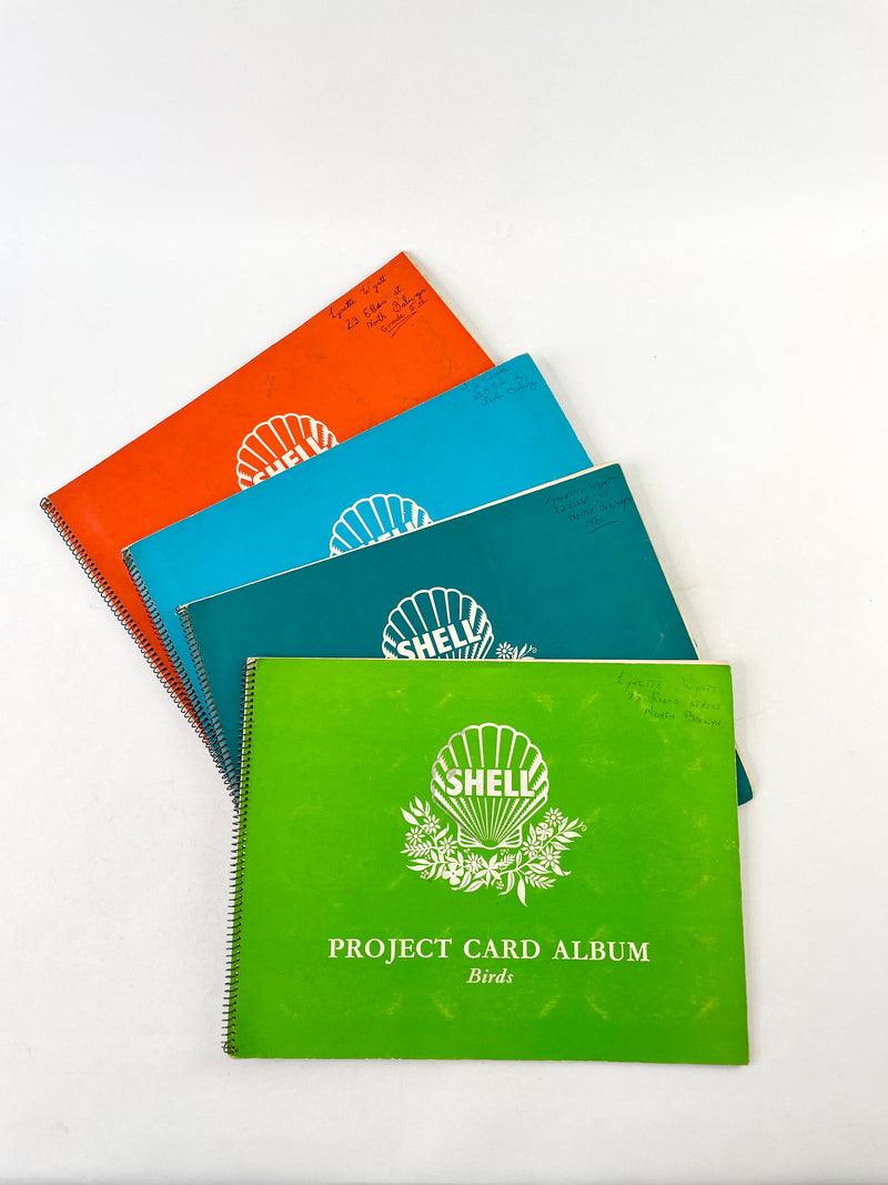 Shell Project Card Albums - Set of 4