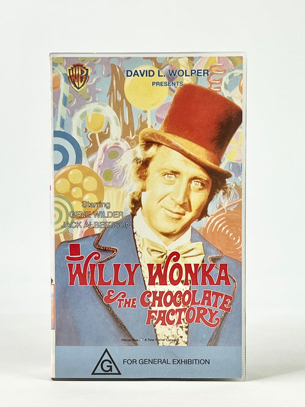 1992 Willy Wonka and the Chocolate Factory VHS