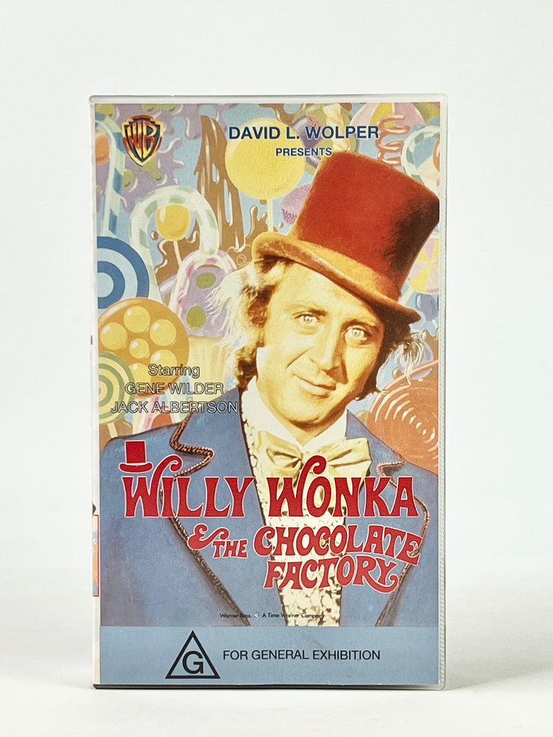 1992 Willy Wonka and the Chocolate Factory VHS