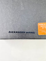 Alexander Wang Black & White 'Caroline' Heeled Sling Backs - EU40