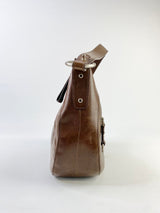 Cellini Chocolate Brown Shoulder Bag