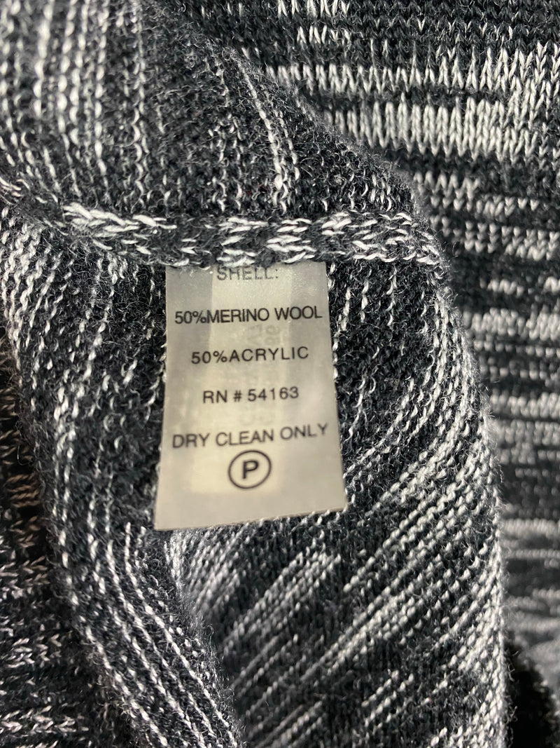 Calvin Klein Maxi Wool Blend Turtle Neck Dress - AU 10