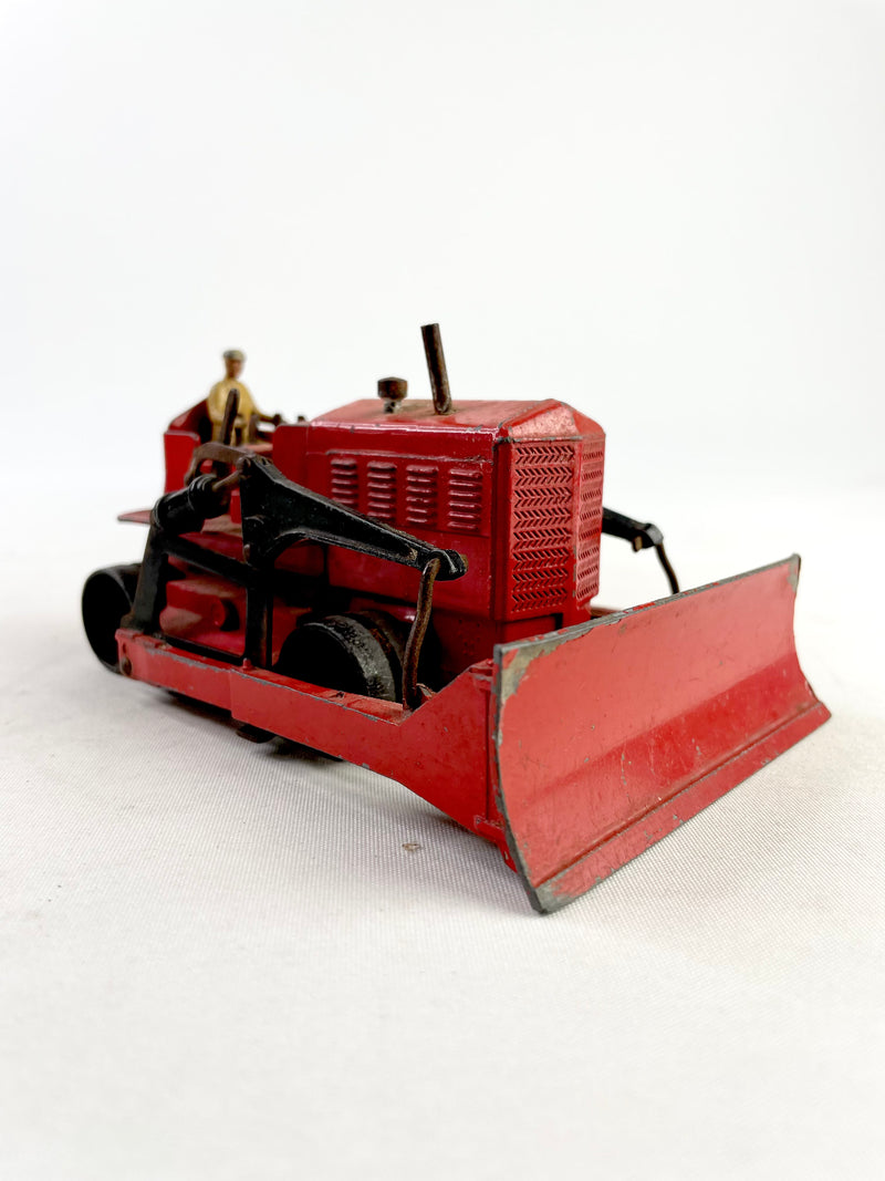 Vintage Dinky Toys Blaw Knox Red Bulldozer