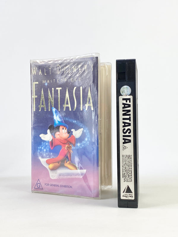 Disney VHS Bundle - Snow White, Cinderella & Fantasia