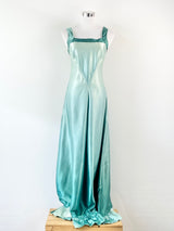 Handmade Seaglass Blue Gown - AU10