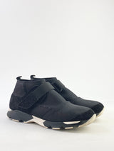Marni Black & White Contrast Neoprene Sneakers - EU40