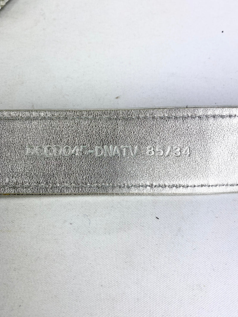 Versace Silver Belt