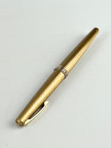 70s Sheaffer Gold Plated Fountain Pen with 14K Nib
