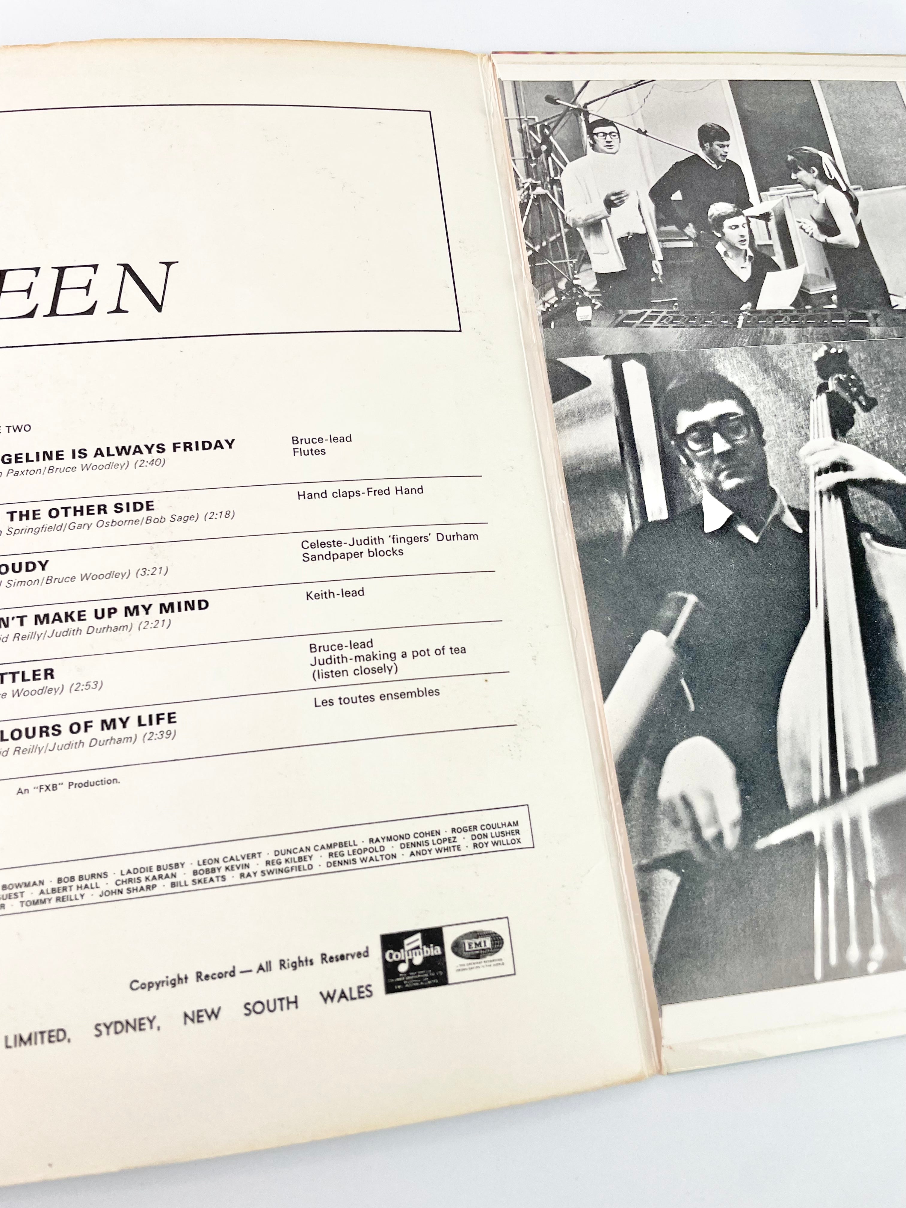 Seekers Seen In Green LP - The Seekers