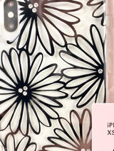 Kate Spade Black Crystal Embelllished Daisy iPhone Case