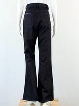 Eytys 'Oregon' Indigo Linen Flared Jeans - 28"