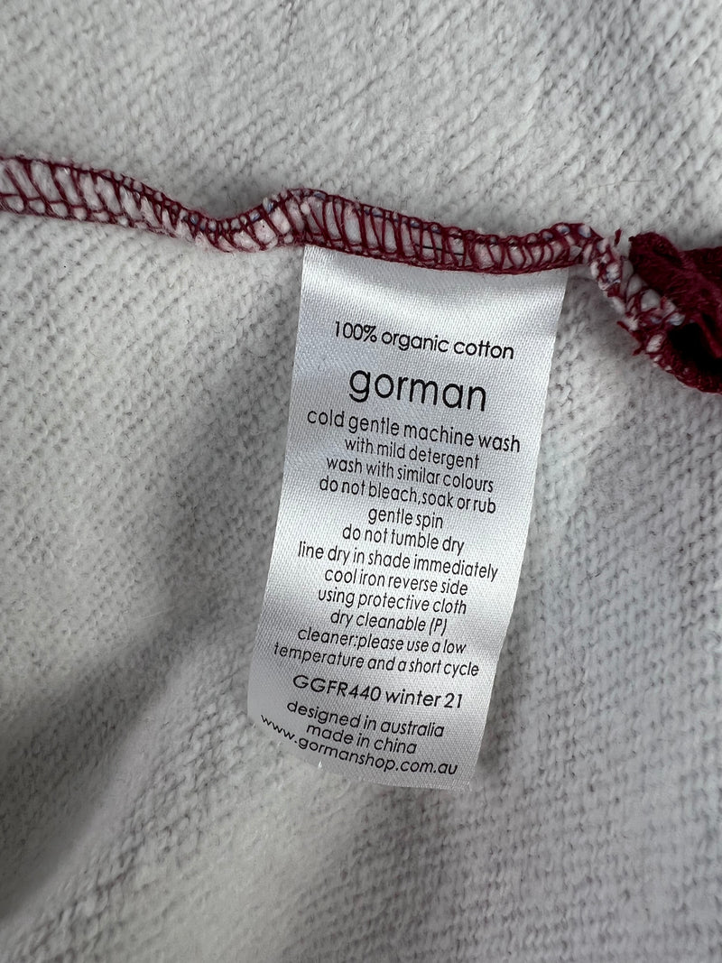 Gorman Fuzzy Tiger Hooded Sweatshirt - L