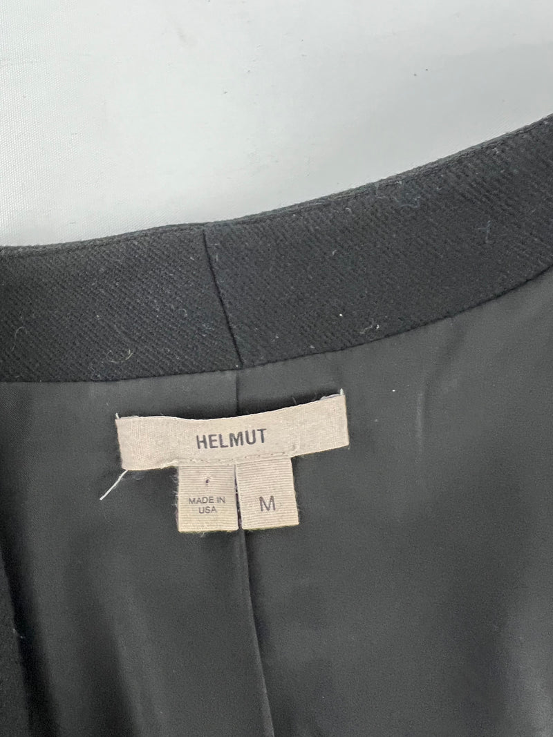 Helmut Lang Black Single Button Blazer - AU10