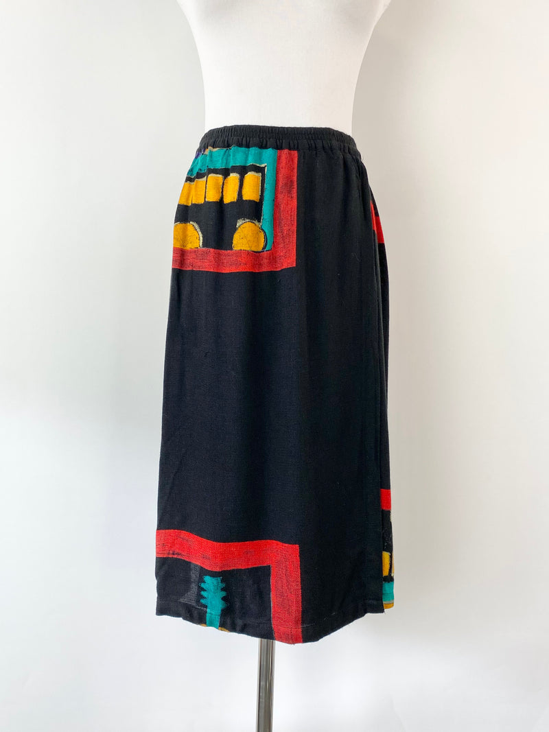 Animale by Jacques Ruc Black Skirt - AU10