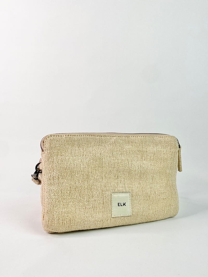 Elk Jute & Cotton Blend Cross Body Bag