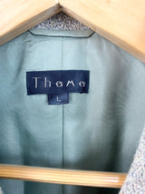 Thomo Soft Green Tweed Blazer - AU 12