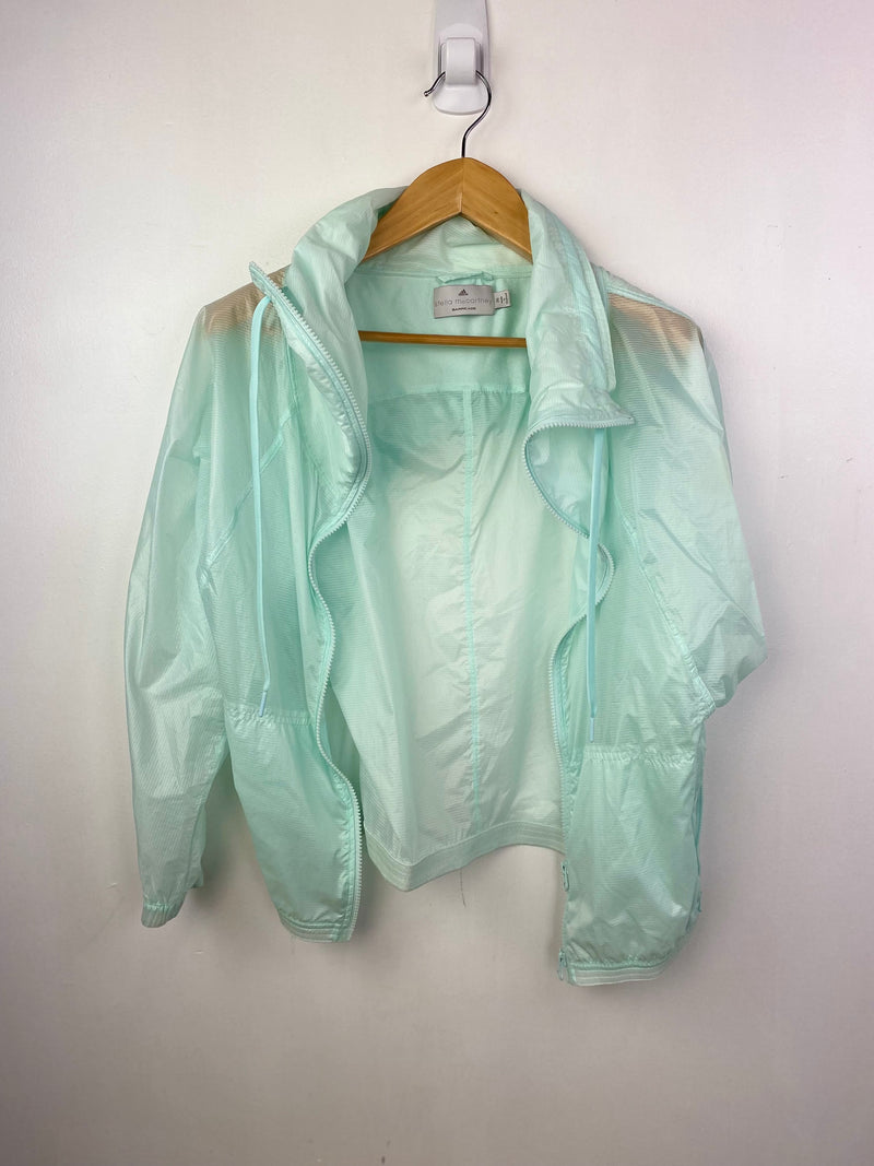 Stella McCartney x Adidas Sheer Aquamarine Jacket - AU 8