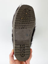 Vintage 70s Fur Boots - EU37