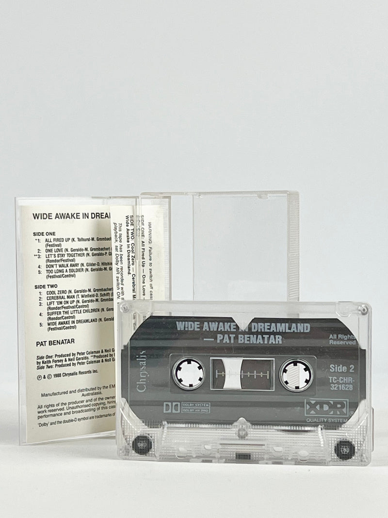 1988 Pat Benatar Wide Awake In Dreamland Cassette