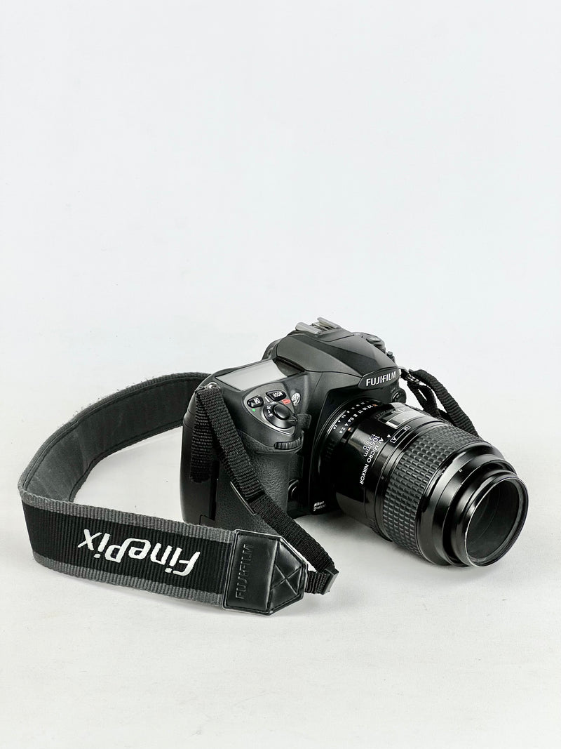 Fujifilm S5 PRO Digital SLR + AF Micro Nikon Nikkor 105mm Lens