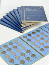 Collection of Antique USA Coin Folders + Coins