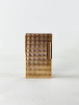 Vintage S. T. Dupont Gold-Plated Lighter