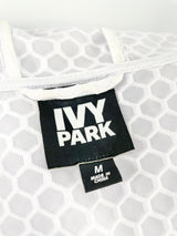 IVY Park White Hexagon Mesh Parka - M