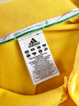 Adidas 2012 Australian Olympic Yellow Long Sleeve Rugby Top - L