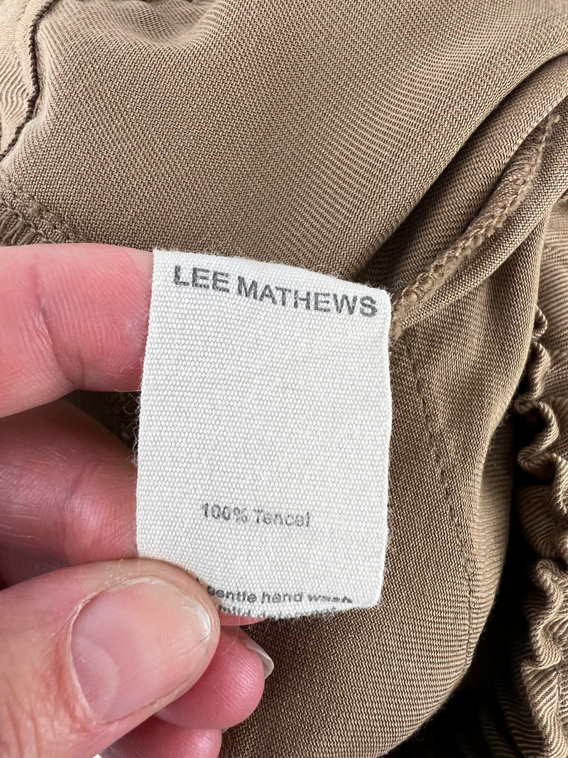Lee Mathews Caramel Tencel Pants - AU8