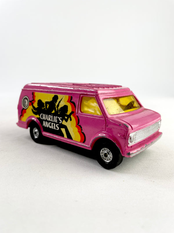 Corgi Charlie's Angels Pink Chevrolet Van Diecast Model
