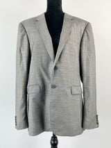 Burberry London Grey Wool Blazer - 54R
