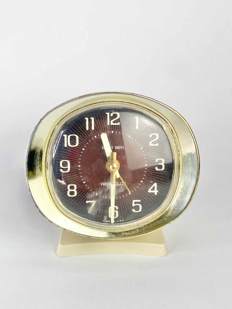 Mid Century Baby Ben Westclox Clock