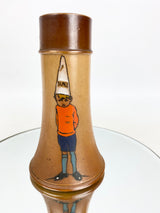 Vintage Royal Doulton Cylindrical Stoneware Vase