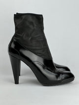 Tod's Black Leather Ankle Boots - EU40