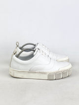 Pierre Hardy White Leather Sneakers - EU37