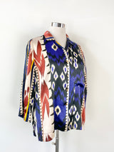 Forte_Forte Silk Patterned Blouse - AU12