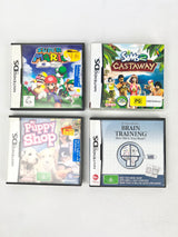 Matte Black Nintendo DSi + 4 games