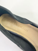 Marni Giudicelli Black Croc Embossed Leather Shoe - EU36
