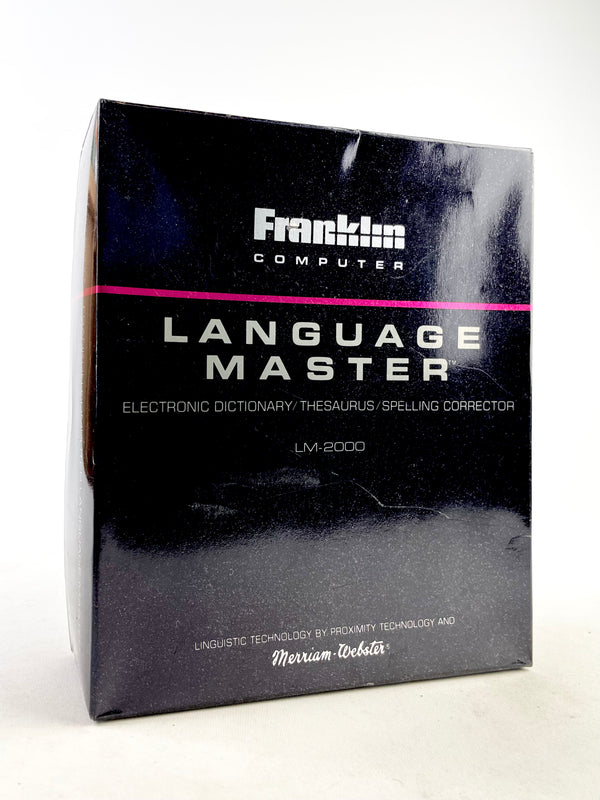 Franklin Language Master LM-2000 Electronic Dictionary