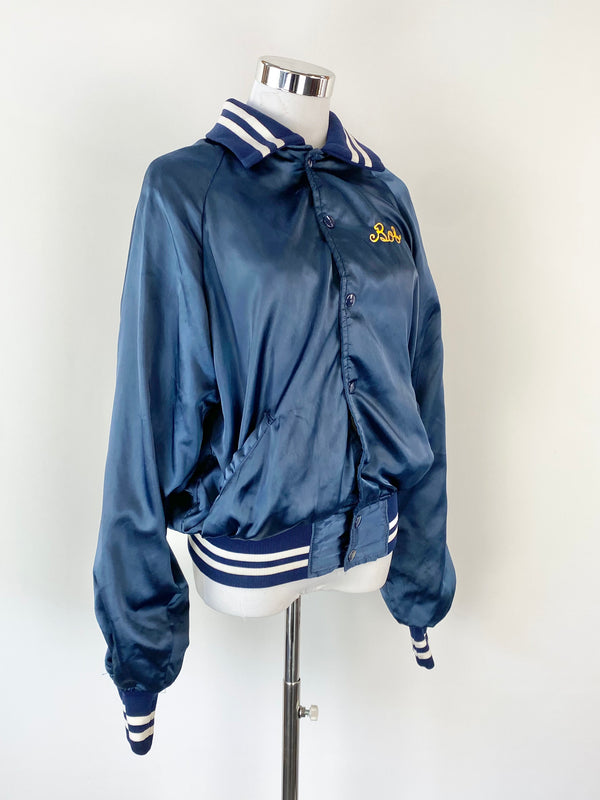 Vintage Mr. Scott’s Silky Navy Bomber - S