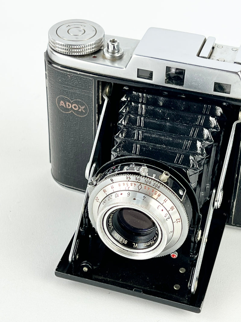 Vintage Adox Folding Camera & Kodak Retina Filters with Cases