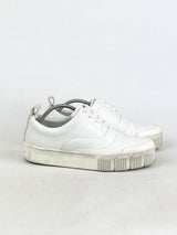 Pierre Hardy White Leather Sneakers - EU37